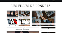 Desktop Screenshot of lesfillesdelondres.com